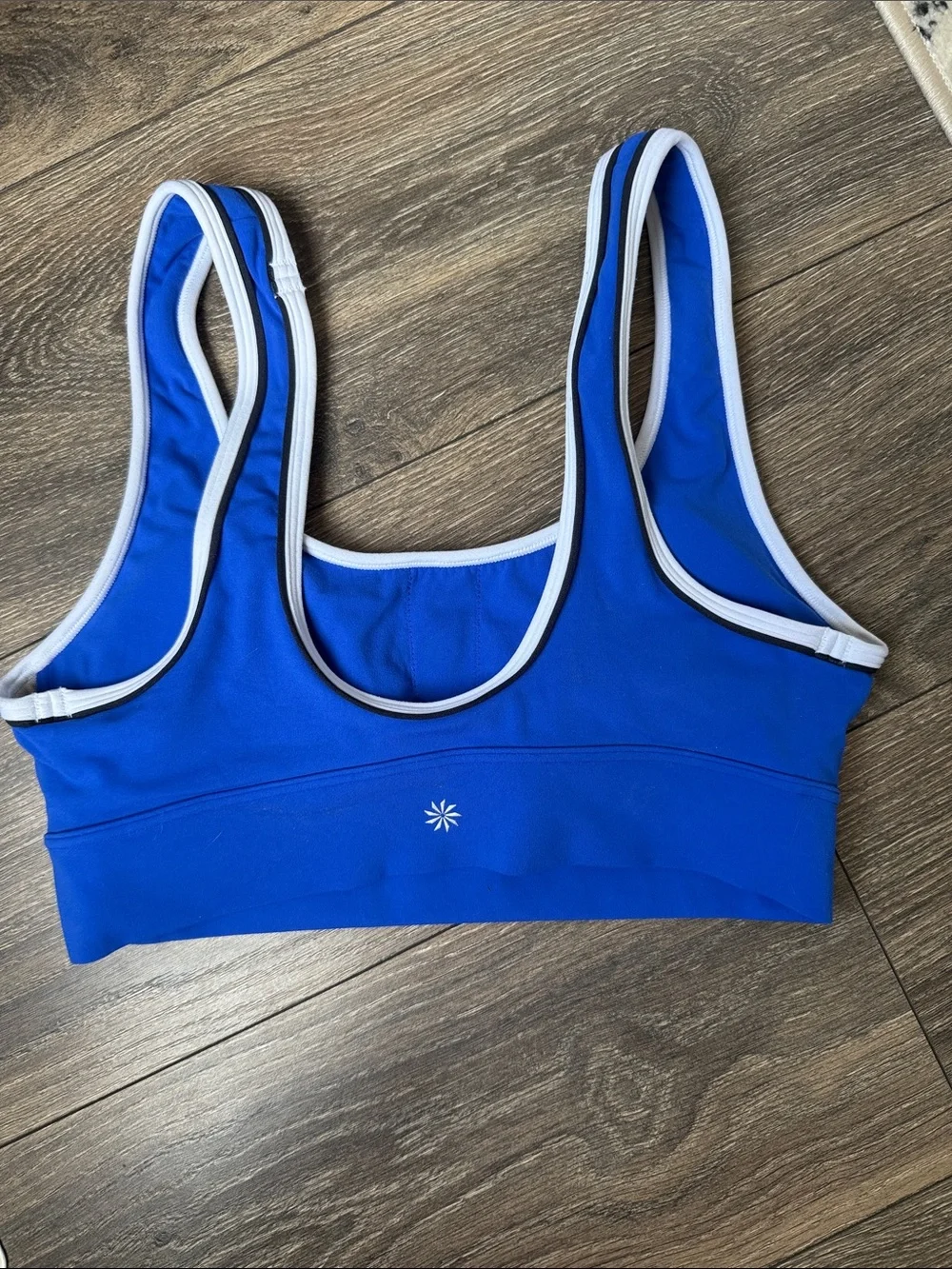 Athleta Blue sports bra